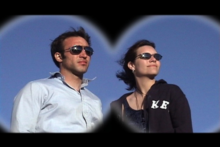 Jaime Estrada (as Javier Apollinaire) and Drea Pressley (as Susan Hendricks) in the New Mexico Independent Film, 'Lost in New Mexico'